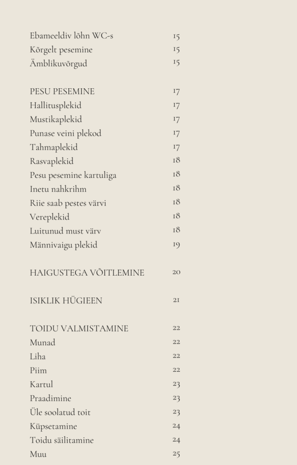 Ebook "100+ traditsioonilist tarkust igapäevatöödeks" - Image 5